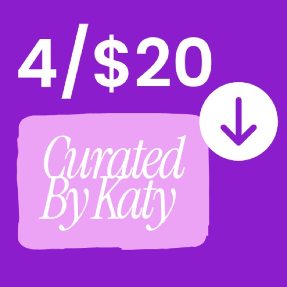 💥🪩💃🏼 4/$20 DEAL‼️ @Curated By Katy 🪩💥